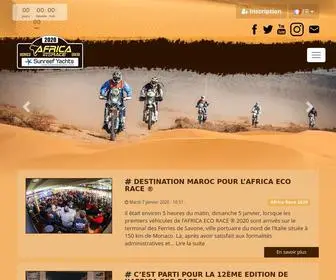 Africarace.com(AFRICA ECO RACE) Screenshot