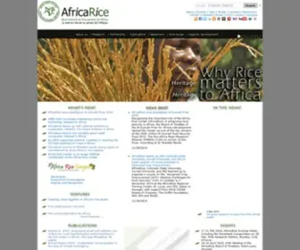 Africarice.org(Africarice) Screenshot