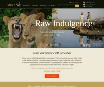 Africasky.ie(Safari Holidays 2021/2022) Screenshot