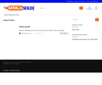 Africasolde.com(africasolde) Screenshot