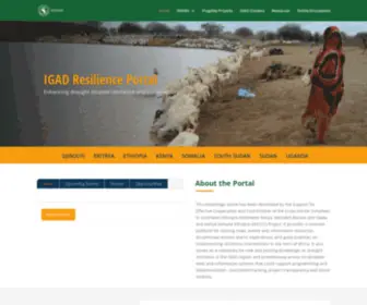 Africastaging.com(IGAD Resilience) Screenshot