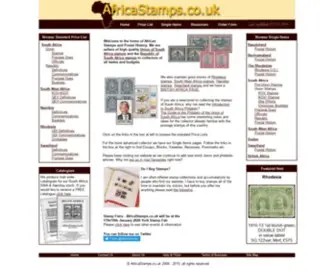 Africastamps.co.uk Screenshot