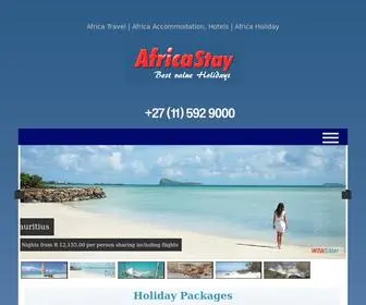 Africastay.com(Africa Travel) Screenshot