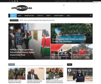 Africatembelea.com(Politics) Screenshot