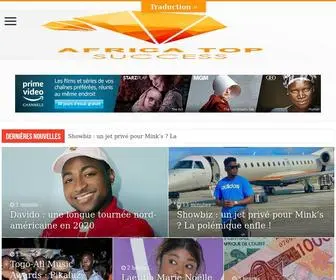 Africatopsuccess.com(Africa Top Success) Screenshot
