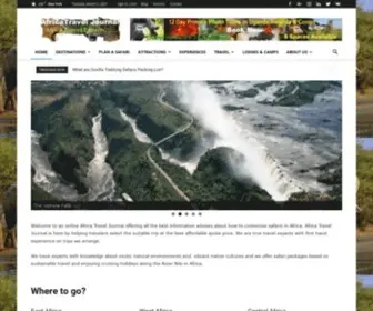 Africatraveljournal.com(Africa Travel Journal) Screenshot
