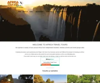 AfricatravelvicFalls.com(AFRICA TRAVEL TOURS) Screenshot