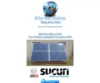 Africawebsolutions.org(Africa Web Solutions (Pty)Ltd) Screenshot