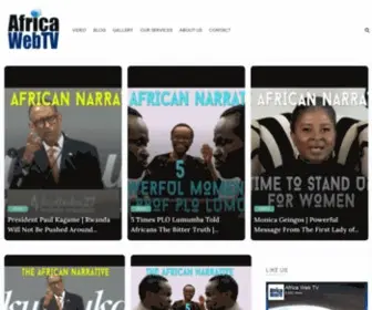 Africawebtv.nl(Africawebtv) Screenshot