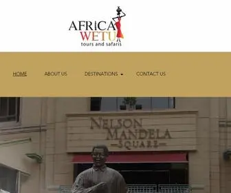 Africawetu.co.za(Africa Wetu) Screenshot