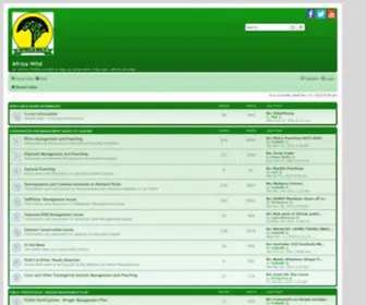 Africawild-Forum.com(Africa Wild) Screenshot