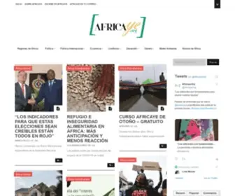 Africaye.org(África) Screenshot