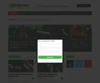 Afrifarmer.com(Smart Farming Hub) Screenshot