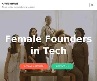 Afrifemtech.org(Afrifemtech) Screenshot