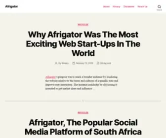 Afrigator.com(Afrigator) Screenshot