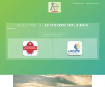 Afrigrowholdings.co.za(AFRIGROW HOLDINGS) Screenshot