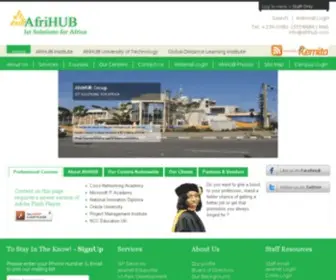 Afrihub.com(ICT SOLUTIONS FOR AFRICA 333) Screenshot