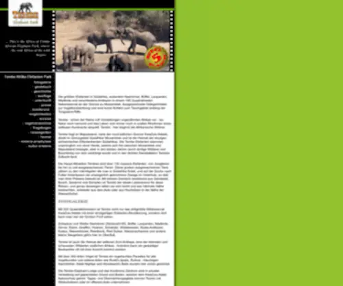 Afrika-Elefanten.com(S黡afrika) Screenshot