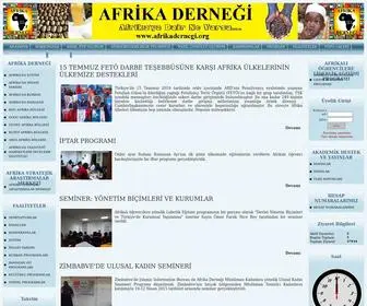 Afrikadernegi.org(AFRİKA) Screenshot