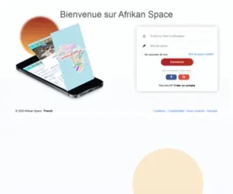 Afrikan.space(Bienvenue sur Afrikan Space) Screenshot