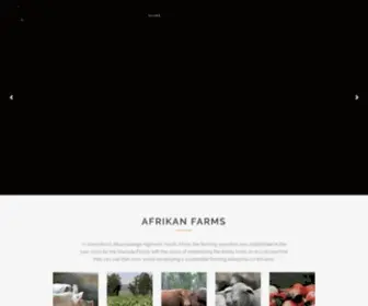 Afrikanfarms.co.za(Afrikanfarms) Screenshot
