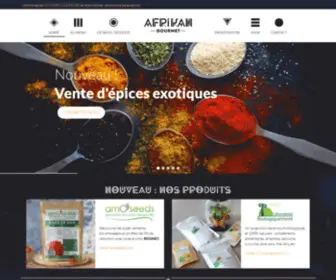 Afrikangourmet.com(Afrikan Gourmet) Screenshot