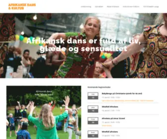 Afrikanskdans.dk(Afrikansk dans & kultur) Screenshot