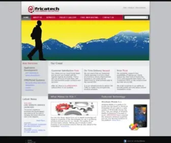 Afrikatech.net(Africa Technologies) Screenshot