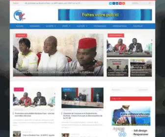 Afrikpress.com(Accueil) Screenshot