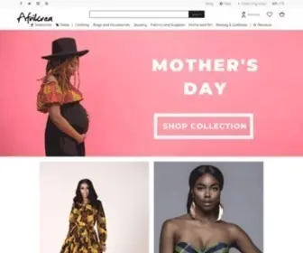 Afrikrea.com(Shop and Sell African Fashion) Screenshot