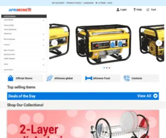 Afrimose.com(Afrimose) Screenshot