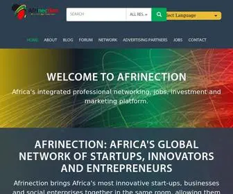 Afrinection.com(Africa) Screenshot