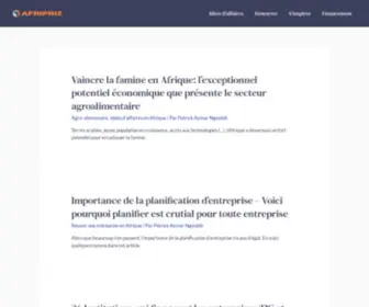 Afripriz.org(Afripriz) Screenshot