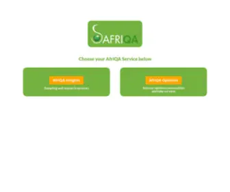 Afriq-A.com(AfriQA) Screenshot