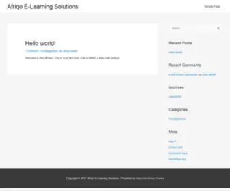 Afriqo.com(Afriqo E) Screenshot