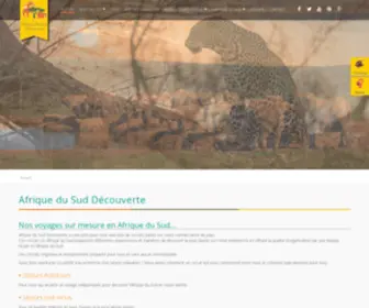 Afriquedusud-Decouverte.com(Voyage) Screenshot