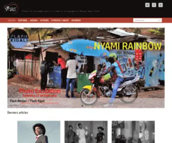 Afriqueinvisu.org(Afrique In Visu) Screenshot