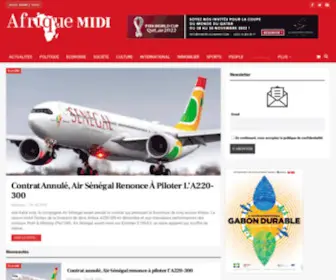 Afriquemidi.com(Politique) Screenshot