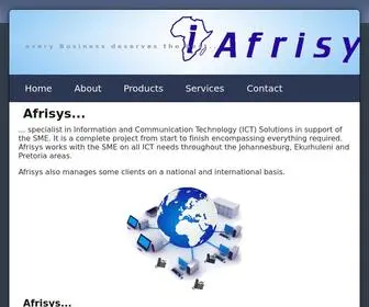 Afrisys.co.za(Afrisys) Screenshot