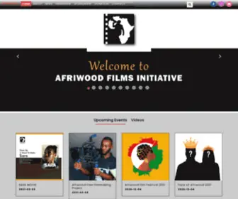 Afriwood.org(Afriwood Film Industry) Screenshot