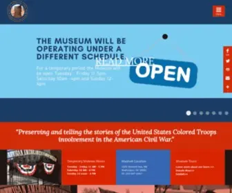 Afroamcivilwar.org(This mission of the African American Civil War Museum) Screenshot