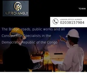 Afroanglo.net(AfroAnglo. We are building the future in the Democratic Republic of Congo. AfroAnglo) Screenshot