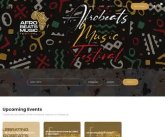 AfrobeatsmusicFestivals.com(Afrobeats Music Festival) Screenshot