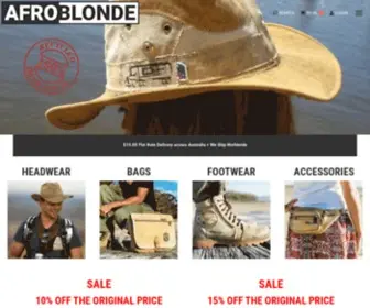 Afroblonde.com.au(Afroblonde Road Gear) Screenshot