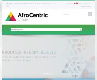 Afrocentric.za.com(AfroCentric) Screenshot