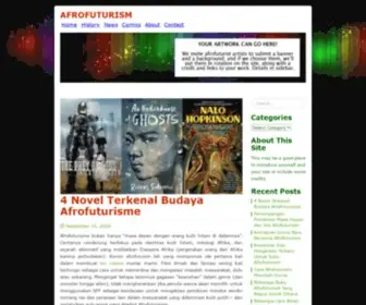 Afrofuturism.net(Blog Komunitas Spiritual) Screenshot