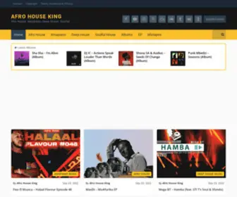 Afrohouseking.com(Afro House) Screenshot