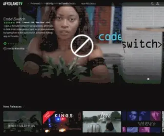 Afrolandtv.com(AfroLandTV) Screenshot