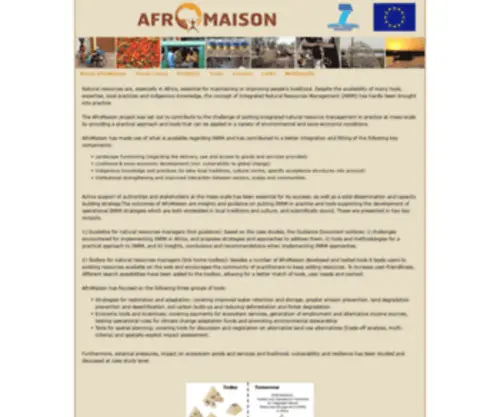 Afromaison.net(About AfroMaison) Screenshot