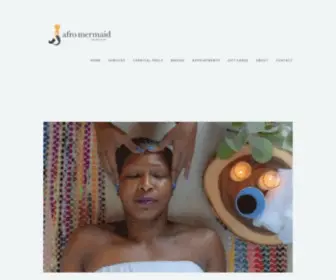 Afromermaidskincare.com(Afro mermaid skincare) Screenshot